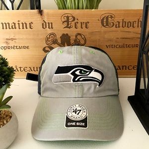 New! Seattle Seahawks 47 Brand Adjustable Cap 🧢